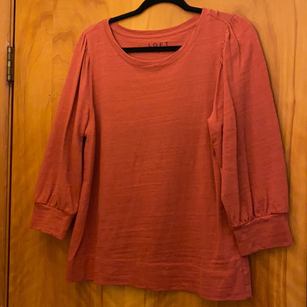 Puff sleeve sweatshirt